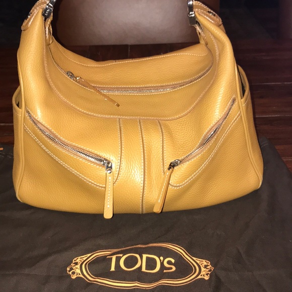 Tod's Handbags - Authentic TODs handbag in ochre in good condition